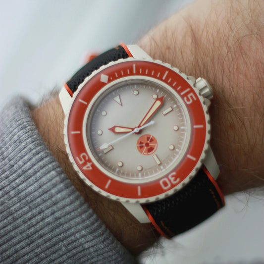 Rubber Strap - For Blancpain X Swatch - Reynard Combo