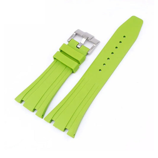 Rubber Strap - For all AP Royal Oak 41mm - Lime Green