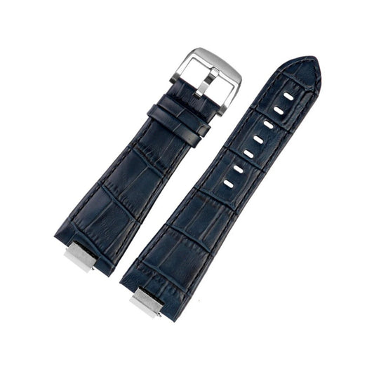 Leather Strap for Tissot PRX - Classic Blue
