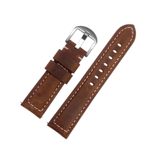 Leather Strap for MoonSwatch - Brown