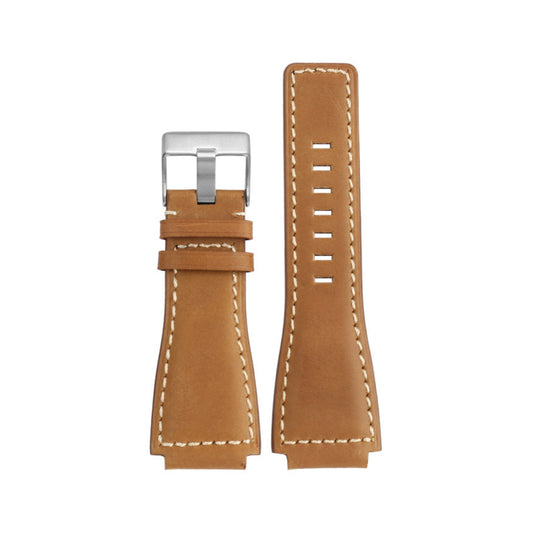 Leather Strap - For Bell & Ross BR-01 | BR-03 - Light Brown