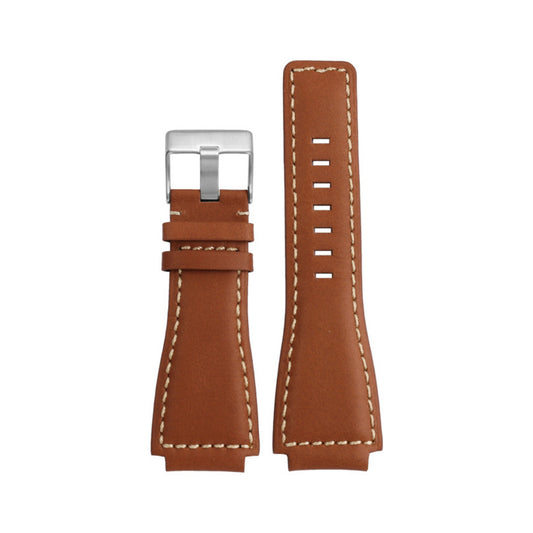 Leather Strap - For Bell & Ross BR-01 | BR-03 - Brown