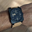 Best Reasonable Leather Watch Strap Replacement BR-123-Original-Beige_K0000117 main image 0